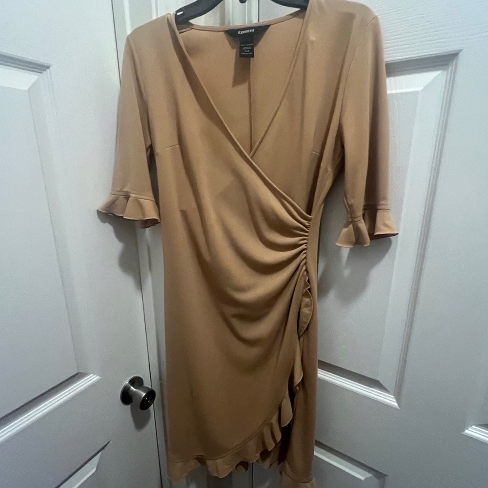 Tan dress